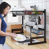 Over The Sink Rack for Kitchen – Multi-Functional Kitchen Storage Organizer