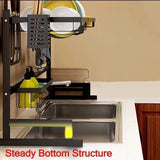 Over‑Sink Dish Drying Rack | Space‑Saving Kitchen Storage Organizer- 85CM