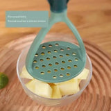 Plastic Potato Masher, Multifunctional Food Shredder, Potatoes Mud Pusher, Kitchen Cooking Gadget, Hand Held Potato Masher