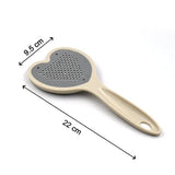 Set Of 4 Heart Veg Shredder, Heart Grater Slicer for Kitchen Purpose, Multipurpose 4 in 1 Stainless Steel Grater/Slicer Set, Stainless Steel Cheese Grater And Shredder