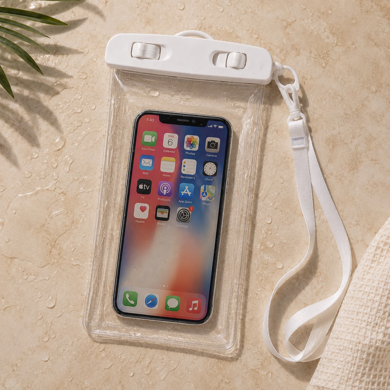 Waterproof Phone Pouch, Waterproof Underwater Case, Dry Bag for Cell Phone, Transparent Waterproof Mobile Phone Case