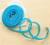 Plastic Cloth Hanging Rope Clothesline – 5 Meters Durable & Adjustable