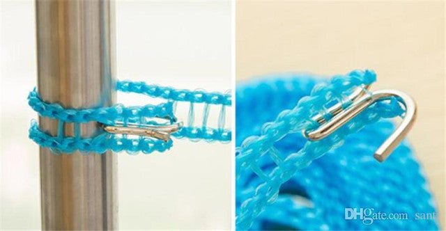 Plastic Cloth Hanging Rope Clothesline – 5 Meters Durable & Adjustable