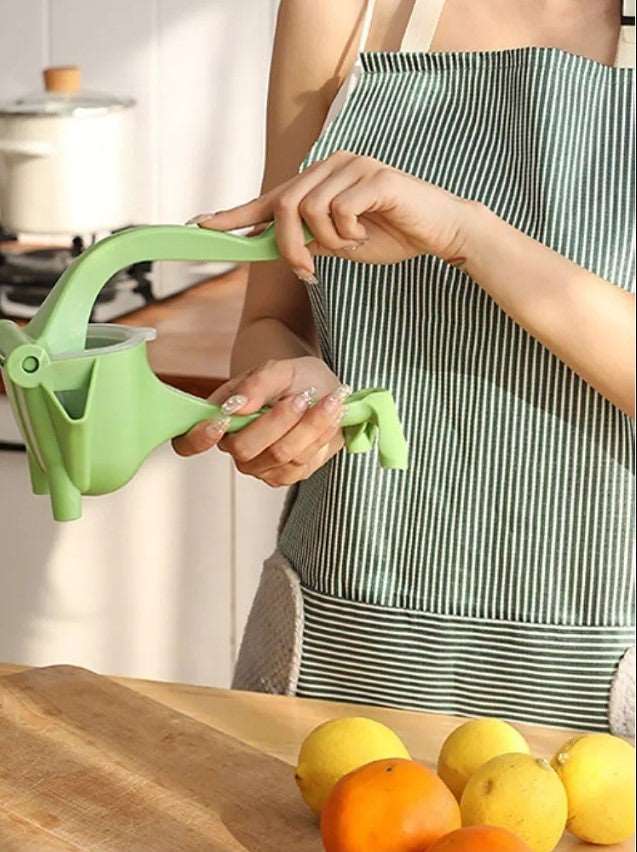 Plastic Manual Juice Hand Squeezer – Easy Fruit Press Juicer