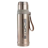 Vacuum Insulated Stainless Steel Sports Water Bottle Leak Proof Hot & Cold Flask - 750ML