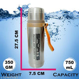 Vacuum Insulated Stainless Steel Sports Water Bottle Leak Proof Hot & Cold Flask - 750ML