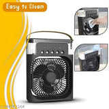 Portable Air Cooler Desk Fan with Water Spray – USB Mini Air Conditioner