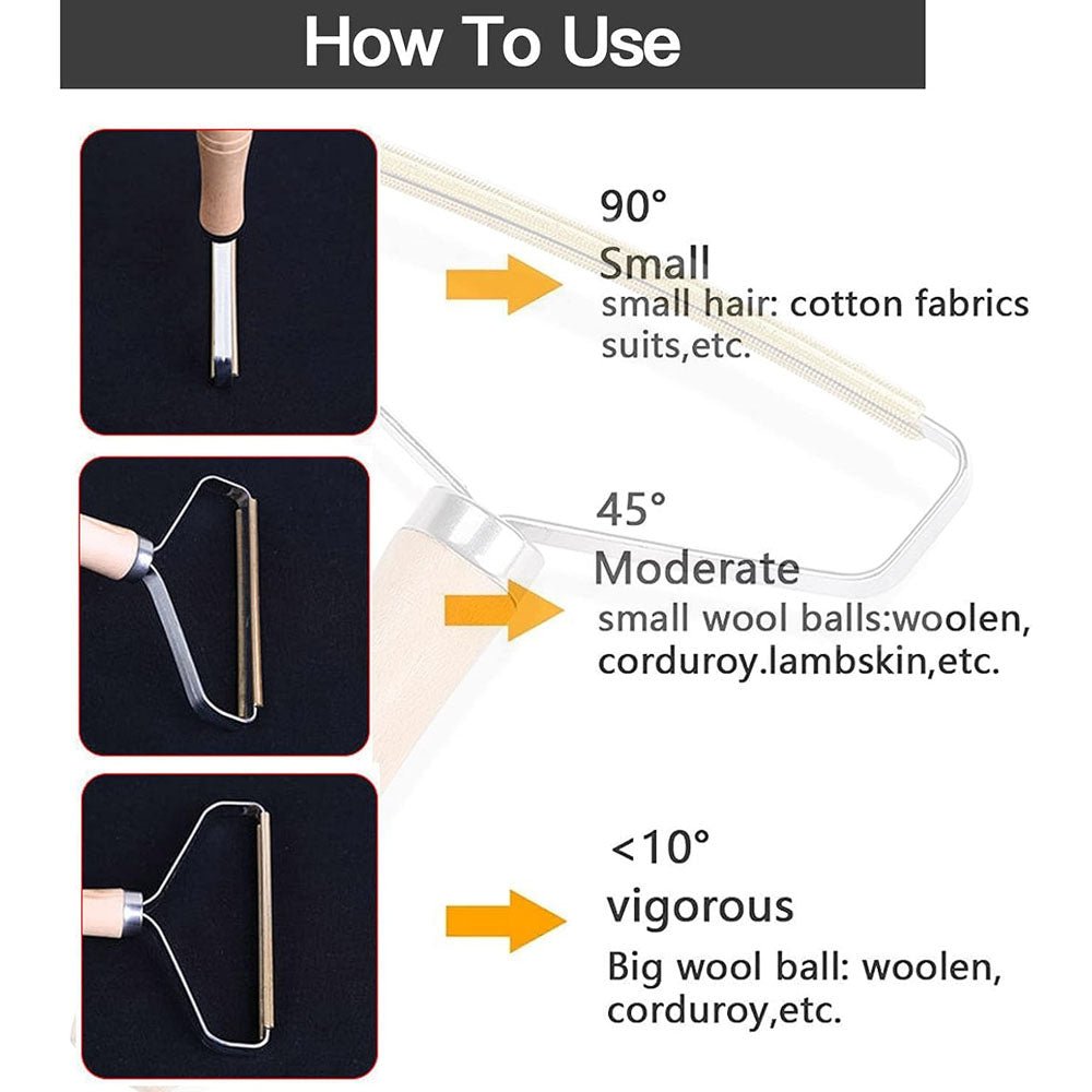 Portable Lint Remover for Clothes, Sofas & Carpets