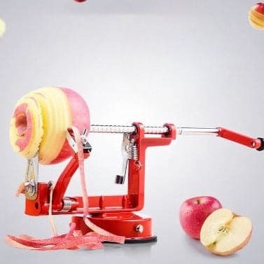 Spiral Potato Cutter, Manually Rotating Potato Tower Machine, Portable Quick Spiral French Slicer Cutter Bar, Vegetable Spiral Cutter Machine, Twist Fries Machine, Metal Peeler Corer Slicer, Creative Hand-shake Fruit Potato Peeler, Home Kitchen Gadget
