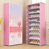 Premium 9-Tier Shoe Organizer Rack