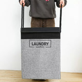 Premium Laundry Basket with Lid – Durable Clothes Storage Organizer