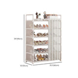 Premium Multi-Layer Shoe Rack with Dust Cover | Space Saving Dustproof Shoe Organizer