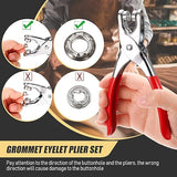 Pro Metal Snap Tool Set — 50 Buttons