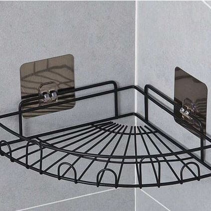 Triangle Corner Shower Rack, Household Corner Stadium Organizer, Corner Shower Caddy Hanging, Metal Corner Bathroom Shelf Organizer