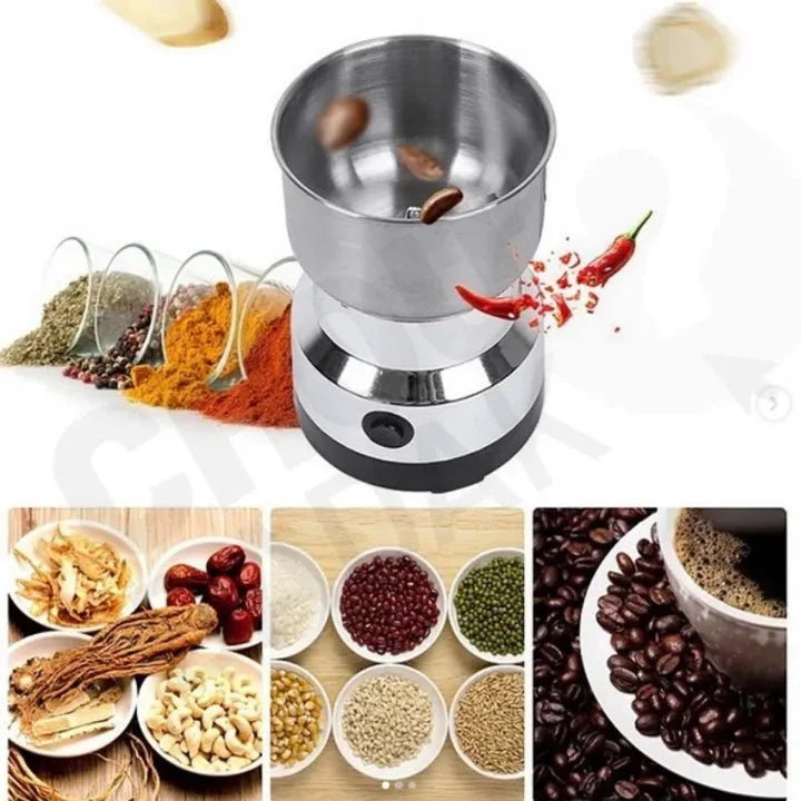 RAF Electric Coffee Grinder – Stainless Steel High Speed Multi‑Purpose Grinder
