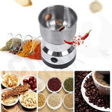 RAF Electric Coffee Grinder – Stainless Steel High Speed Multi‑Purpose Grinder