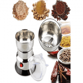 RAF Electric Coffee Grinder – Stainless Steel High Speed Multi‑Purpose Grinder