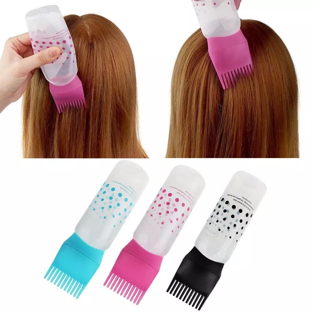 Refillable Hair Color Applicator Bottle – Salon Tint & Shampoo Dispenser Tool