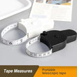 Retractable Body Measuring Tape | Portable Tape for Body, Waist & Fitness Tracking