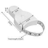 Retractable Body Measuring Tape | Portable Tape for Body, Waist & Fitness Tracking