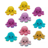 Reversible Octopus Plush Toy – Double-Sided Mood Changing Stuffed Doll