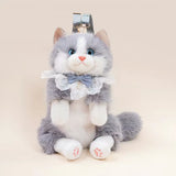 Fluffy Plush Cat Toy – Soft Lifelike Companion for Kids