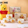 Disney Mickey & Friends Cereal Bowl Set – 4 Piece – Pooh Bear Design