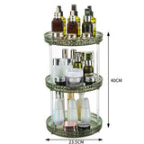 Rotating Diamond Cut 3 layer Rotating Organizer