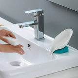 Dolphin Drain Soap Holder, Suction Cup Soap Tray, Bathroom Shower Soap Holder, Perforated Suction Cup Soap Dish
