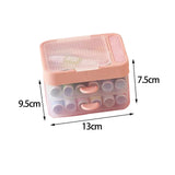 2 Layer Drawer Sewing Box, Portable Sewing Box With Sewing Accessories, Clothes Mending Essential, Basic Sewing Kit Accessory, Travel Small Sewing Kit, Home & Travelling Sewing Accessories