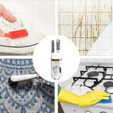 Sneakers Cleanings Brush, 3 In 1 Multifunctional Cleaning Brush, Dual Bristles Shoe Brush, Travel Sneaker Cleaner Kit, Portable Liquid Spray Household Cleaning Brush, Press Shoe Washing Brush with Soap Dispenser
