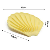 Sea Shell Soap Dish, Anti Slip Creative Soap Box, Self Draining Soap Bar Holder, Bathroom Silicone Soap Dish Tray, Kitchen Countertop Sink Splash Drying Mat, Sponge Drain Pad Rack, Silicone Washing Table Soap Tray