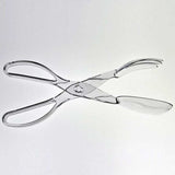 Acrylic Salad Serving Scissor, Chef Craft Scissor, Food Serving Tongs Spoon & Fork, Dum Sum Tongs, Plastic Serving Salad Scissor Tongs