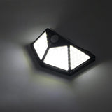 100 LED Solar Light, Motion Sensor Outdoor Solar Lamp, Courtyard Waterproof Stairs Outdoor Wall Light, Multifunctional Solar Lamp, Outdoor Garden Decoration Solar Led Light, Sunlight Powered Spotlight with Motion Sensor