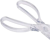 Acrylic Salad Serving Scissor, Chef Craft Scissor, Food Serving Tongs Spoon & Fork, Dum Sum Tongs, Plastic Serving Salad Scissor Tongs