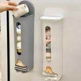 Wall Mounted Socks Storage Box, Closet Wall Hanging Box, Wardrobe Household Socks Holder Garbage Plastic Bag Dispenser, Kitchen Bathroom Hanging Rack, Self adhesive Home Dispenser Storage Box, Multifunctional Storage Box
