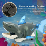 Musical Shark Toy with Light and Music, High Simulation Musical Shark, Robots Fish Electric Toy, Animal Shark Doll Lighted Shark With Sound