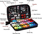 98 Pcs Household Sewing Kit, Multifunction Sewing Kits Bag, Hand Quilting Stitching Embroidery Thread Sewing Accessories, Travel Sewing Box Kit, Portable Emergency Repair Kit