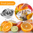 Manual Hand Press Squeezer With Bowl, Stainless Steel Fruit Squeezer, Household Pressed Juice Maker, Lime & Orange Squeezer with Built-In Bowl & Strainer