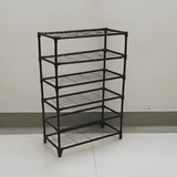 5 Layer Wardrobe Shoe Rack, Portable Shoe Rack With Zip Cover, Portable Folding Wardrobe Cum Shoe Rack, Multipurpose Storage Shoe Rack With Cover, Home Dorm Storage Closet, Dustproof Shoes Rack, Non-Woven Fabric Shoe Stands Organizer