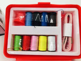 Insta Sewing Kit, Travel Sewing Box With Color Needle Threads, Basic Emergency Sewing Kit Tools