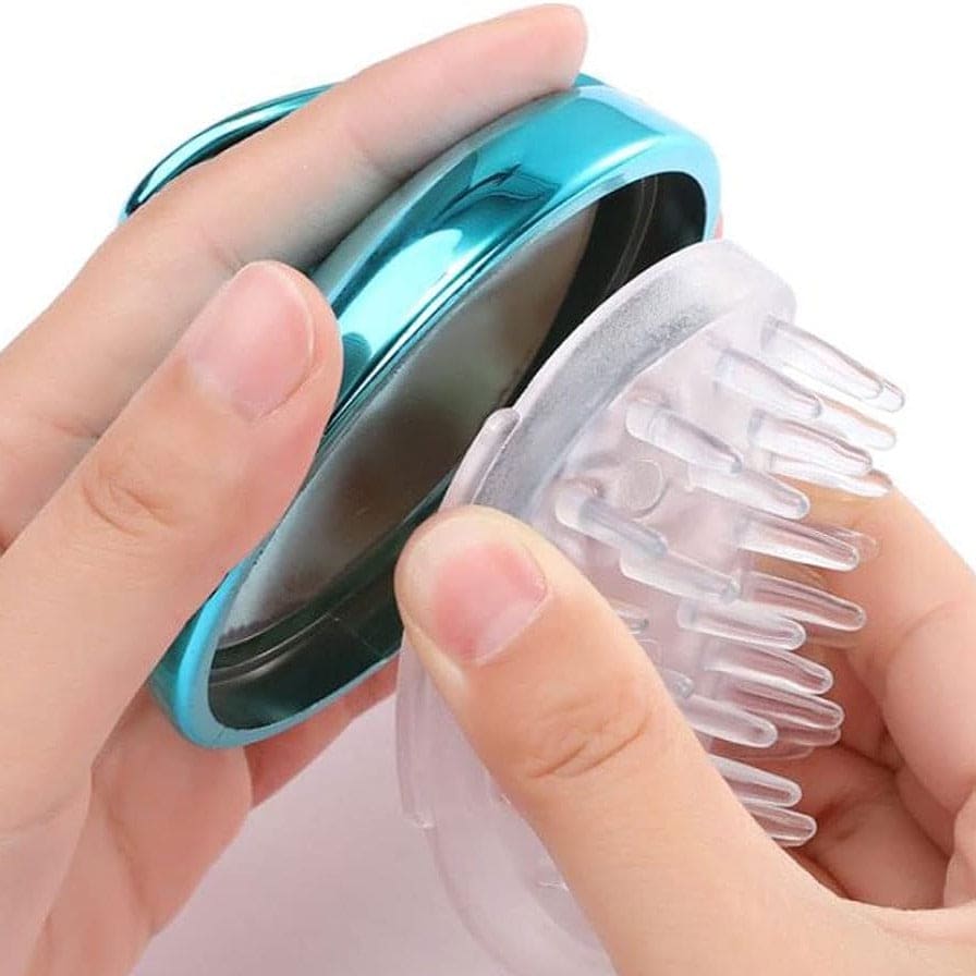 Colorful Scalp Brush, Silicone Head Body Massager,  Shampoo Scalp Massage Brush, Hair Washing Comb, Body Shower Brush Bath Spa SlimmingMassage Brush, Portable Handheld Cleaning Brush