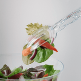 Acrylic Salad Serving Scissor, Chef Craft Scissor, Food Serving Tongs Spoon & Fork, Dum Sum Tongs, Plastic Serving Salad Scissor Tongs