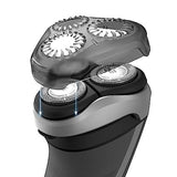 Royal Star Beard Shaver, Triple Head Shaver, Dry Electric Shaver, Rotary Dry Shaver, Men Beard Trimming Shaver, Beard Hair Cutting Machine, Mini Barber Electric Shaver, Home Travel Portable Men Razor Shaving Device