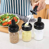 Set Of 6 Rotating Spice Rack,360 Spice Rotating Bottles, Multipurpose Revolving Spice Rack Condiment Set