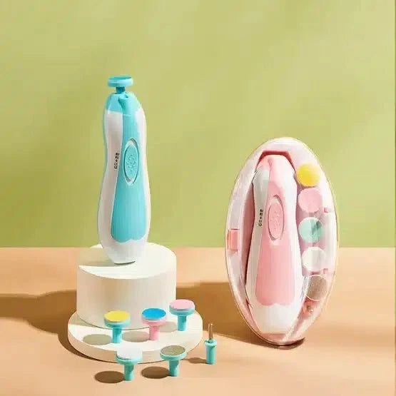 Safe Electric Baby Nail Trimmer & Nail File Kit for Newborns | Baby Nail Clippers