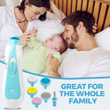 Safe Electric Baby Nail Trimmer & Nail File Kit for Newborns | Baby Nail Clippers