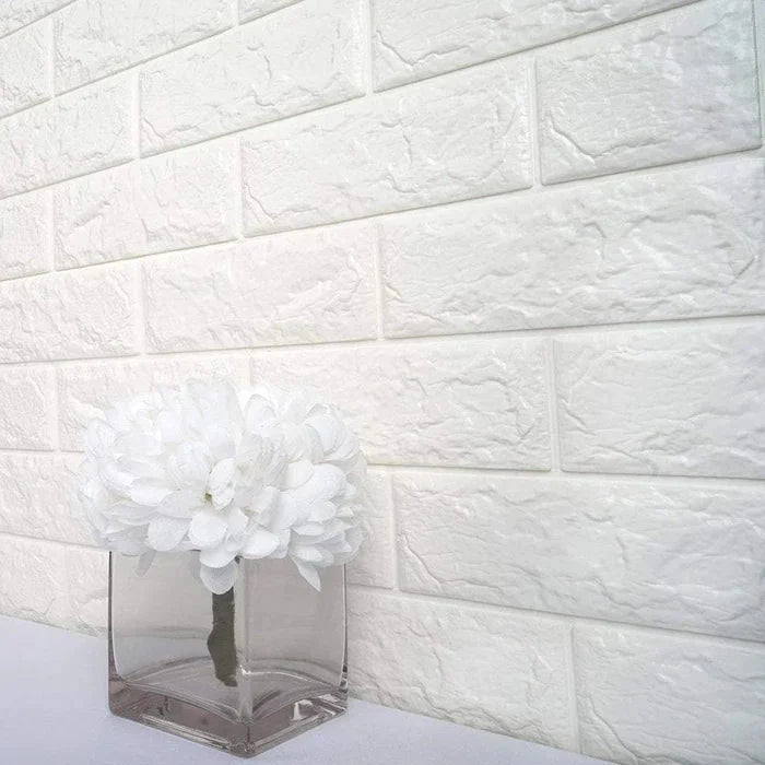 Self-Adhesive 3D Brick Wall Panels – Peel & Stick Waterproof Wall Decor for Home & Office