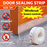 Self Adhesive Door Bottom Seal Strip for Wind Noise Dust & Insect Protection
