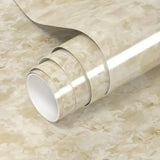 Self-Adhesive Marble Sheet – Oil & Heat Resistant Kitchen Wallpaper